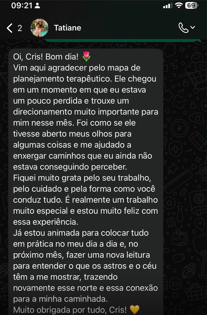 Depoimento real de cliente no WhatsApp 11